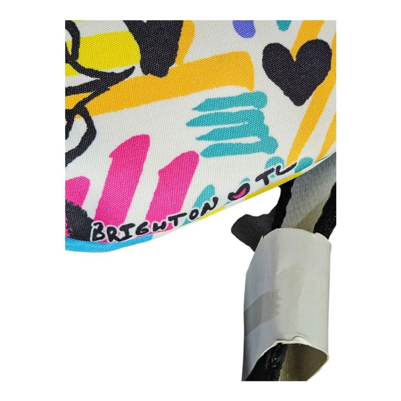 Brighton Graffiti Love Multi-color White One Size Crossbody Belt Bag - Picture 7 of 11